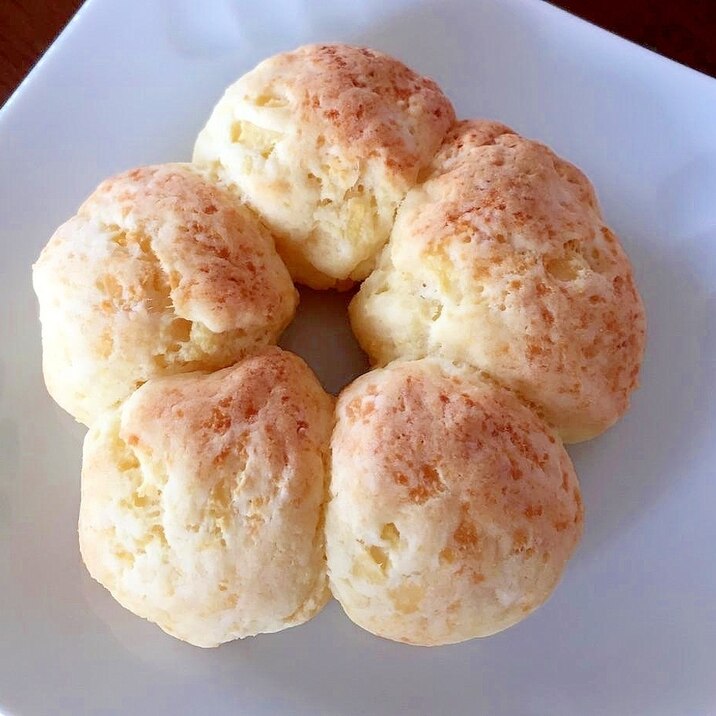 ホットケーキミックスであっさり豆腐の焼きドーナツ